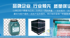 2013年12月末湖北雨晴新品SWP路桥防水涂料问世